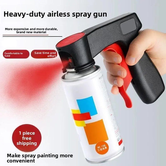 Portable Assisted Spray Painting Universal Renovation and Color Change Handle Tool Spray Film Spray Can Spray Nozzle Self Spray Paint
